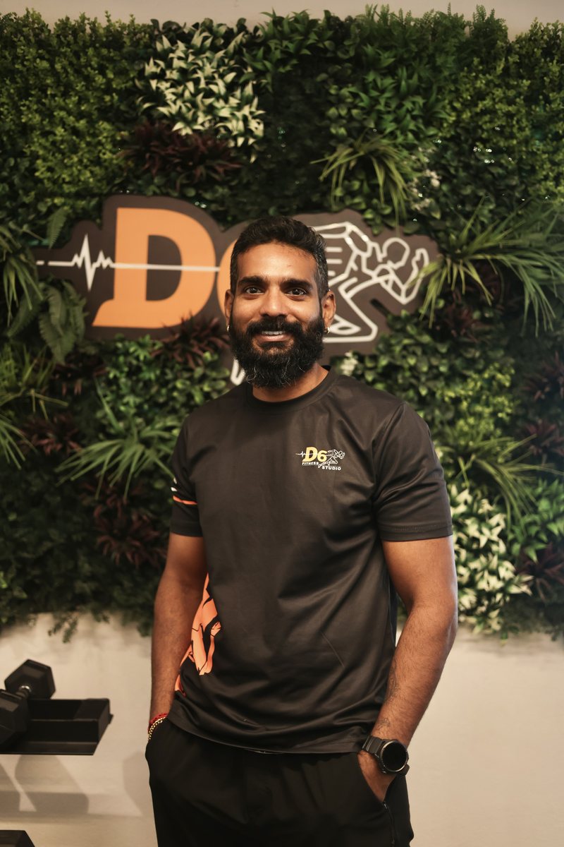 Coach Dilip, Head Coach and Founder at D6 Fitness Studio